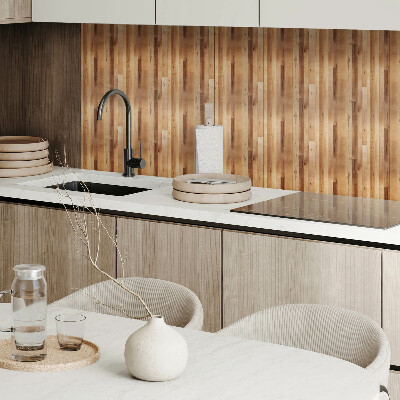 Vinyl wandpaneel Natuurlijk houtpatroon