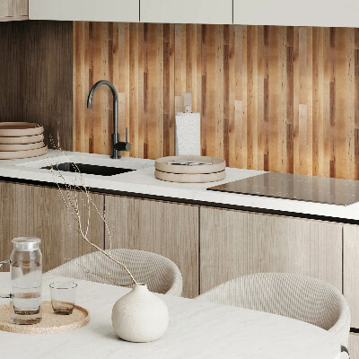 Vinyl wandpaneel Natuurlijk houtpatroon