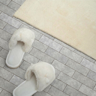 Vinyl wandbekleding 3D-baksteenpatroon