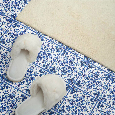 Vinyl wandpaneel Bloemmotief in symmetrie