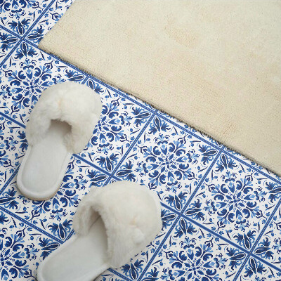 Vinyl wandpaneel Bloemmotief in symmetrie