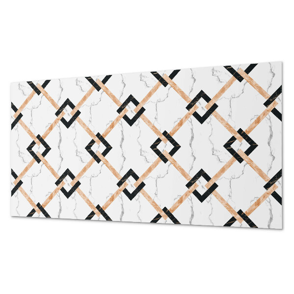 Vinyl wandbekleding Geometrische marmerpatronen