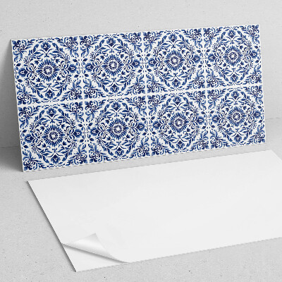 Pvc wandpaneel Bloemenpatroon met ornamenten