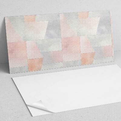 Vinyl wandbekleding Geometrie in pastels