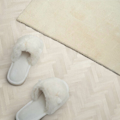 Vinyl wandpaneel Visgraatmotief in hout