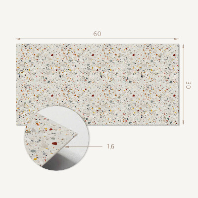 Vinyl wandpaneel Patroon met verschillende vormen