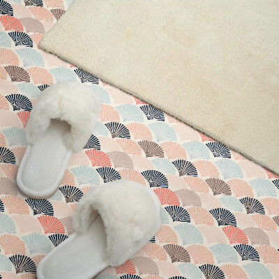 Pvc wandpaneel Waaierpatroon in golven