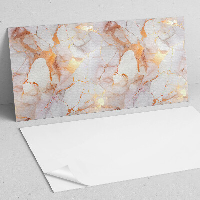 Vinyl wandbekleding Elegant marmer met aderen