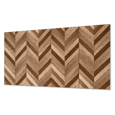 Vinyl wandbekleding Visgraat houtpatroon