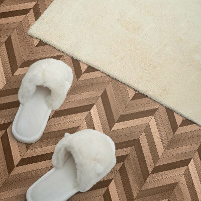 Vinyl wandbekleding Visgraat houtpatroon