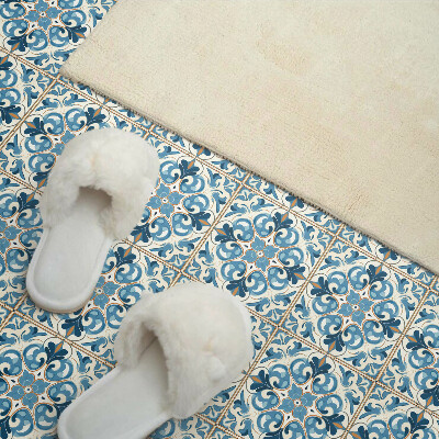 Pvc wandpaneel Plantenpatroon in symmetrie