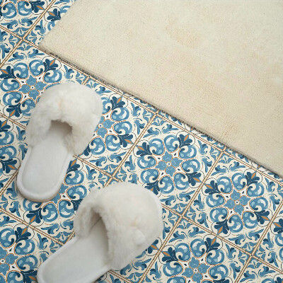 Pvc wandpaneel Plantenpatroon in symmetrie