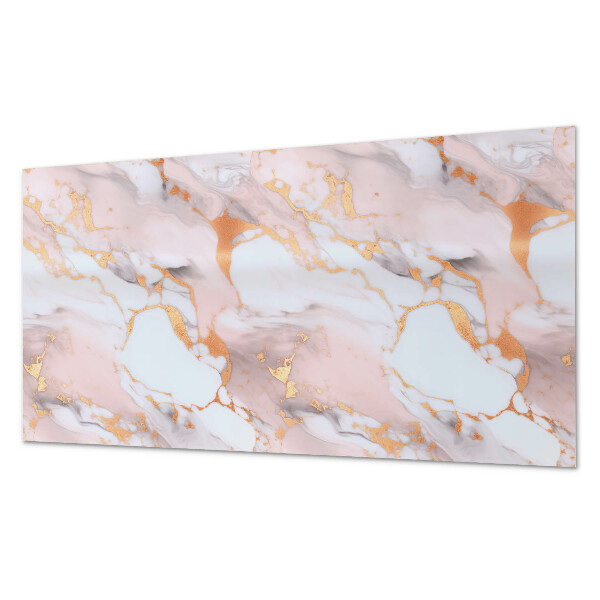 Vinyl wandbekleding Marmerpatroon met accenten