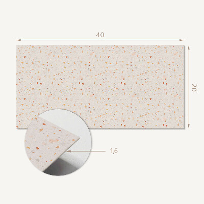 Pvc wandpaneel Abstract Terrazzo-patroon