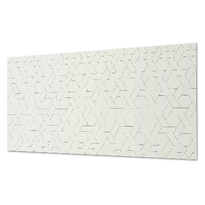 Pvc wandpaneel Geometrisch hexagonaal patroon