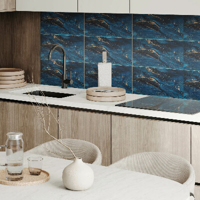 Vinyl wandpaneel Abstract patroon met golven