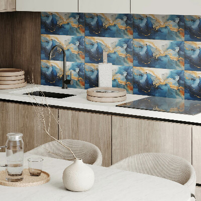 Pvc wandpaneel Abstract patroon met golven