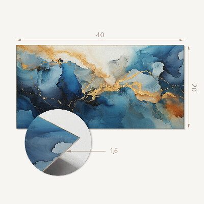 Pvc wandpaneel Abstract patroon met golven