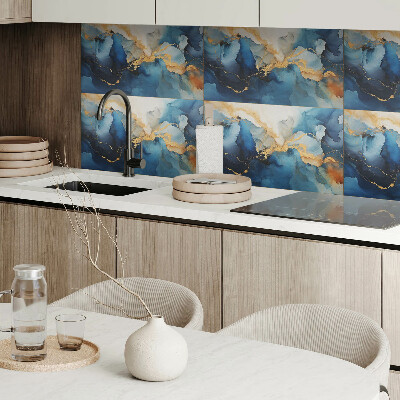 Pvc wandpaneel Abstract patroon met golven