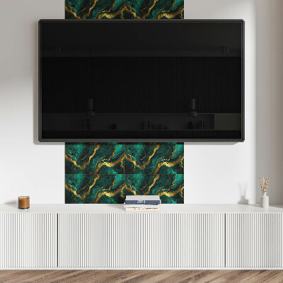 Pvc wandpaneel Golven van abstracte structuur