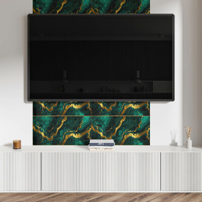 Pvc wandpaneel Golven van abstracte structuur