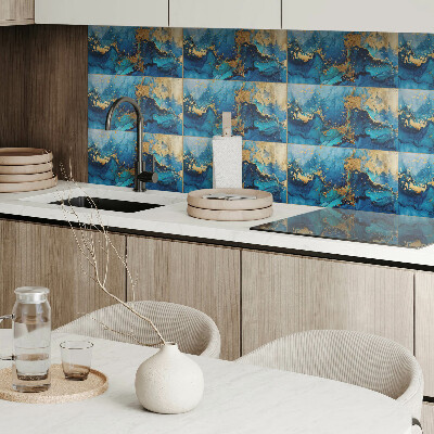 Vinyl wandpaneel Abstract waterpatroon