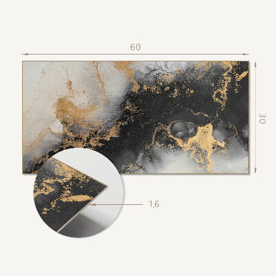 Pvc wandpaneel Abstract patroon met vlekken