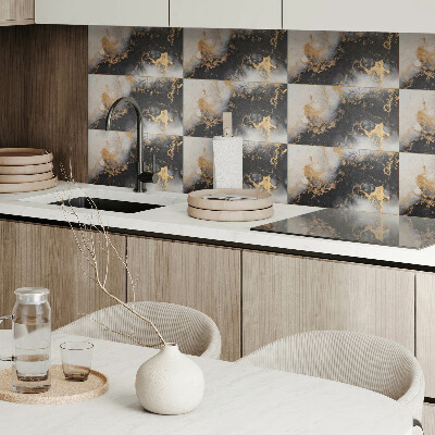 Pvc wandpaneel Abstract patroon met vlekken