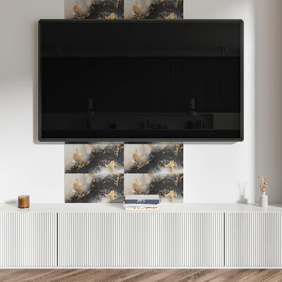 Pvc wandpaneel Abstract patroon met vlekken