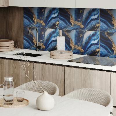 Vinyl wandbekleding Abstract golvend patroon