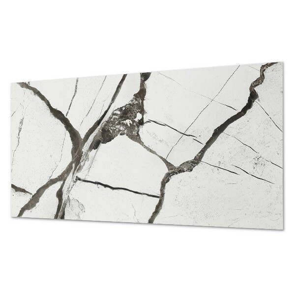 Vinyl wandpaneel Marmerpatroon met aderen