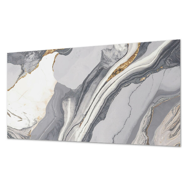 Vinyl wandbekleding Abstracte golven en aderen