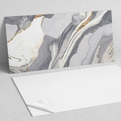 Vinyl wandbekleding Abstracte golven en aderen