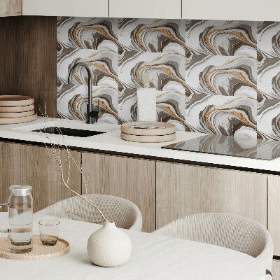 Vinyl wandpaneel Golven van abstracte patronen