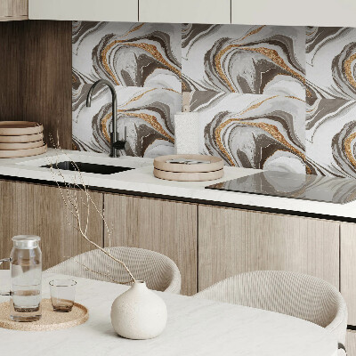 Vinyl wandpaneel Golven van abstracte patronen