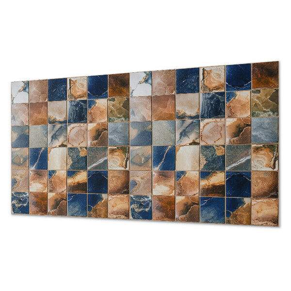 Vinyl wandbekleding Mozaïek met steenpatronen