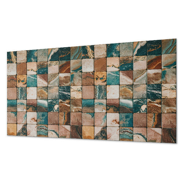 Vinyl wandpaneel Mozaïek met stenen tegels