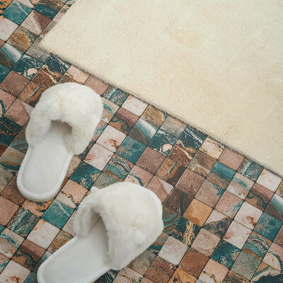 Vinyl wandpaneel Mozaïek met stenen tegels