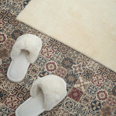 Vinyl wandbekleding Mozaïekpatronen in de lay-out