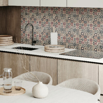 Vinyl wandpaneel Mozaïek tegelpatronen