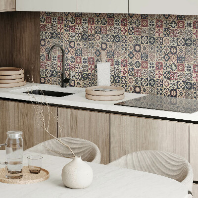 Vinyl wandpaneel Mozaïek tegelpatronen