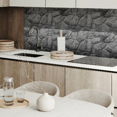 Vinyl wandbekleding Natuursteenpatroon