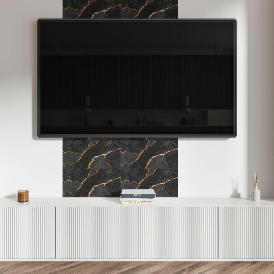 Vinyl wandpaneel Elegant marmer met aderen
