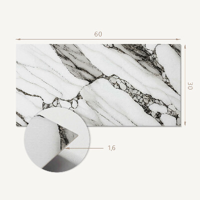 Pvc wandpaneel Geaderd marmerpatroon