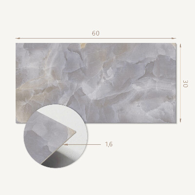 Vinyl wandpaneel Natuursteenpatroon