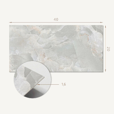 Vinyl wandbekleding Gedempt marmerpatroon