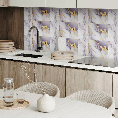 Pvc wandpaneel Abstract aderpatroon