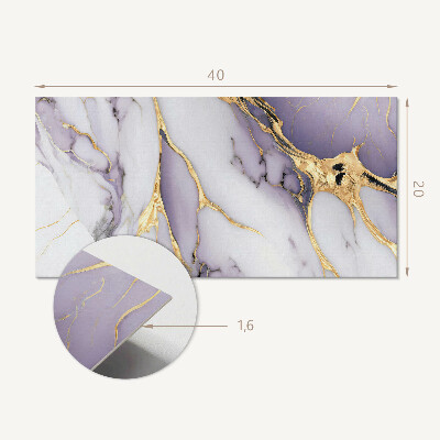 Pvc wandpaneel Abstract aderpatroon