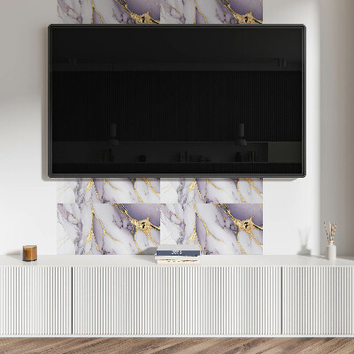 Pvc wandpaneel Abstract aderpatroon