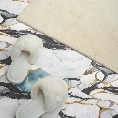 Vinyl wandbekleding Marmerpatroon met aderen